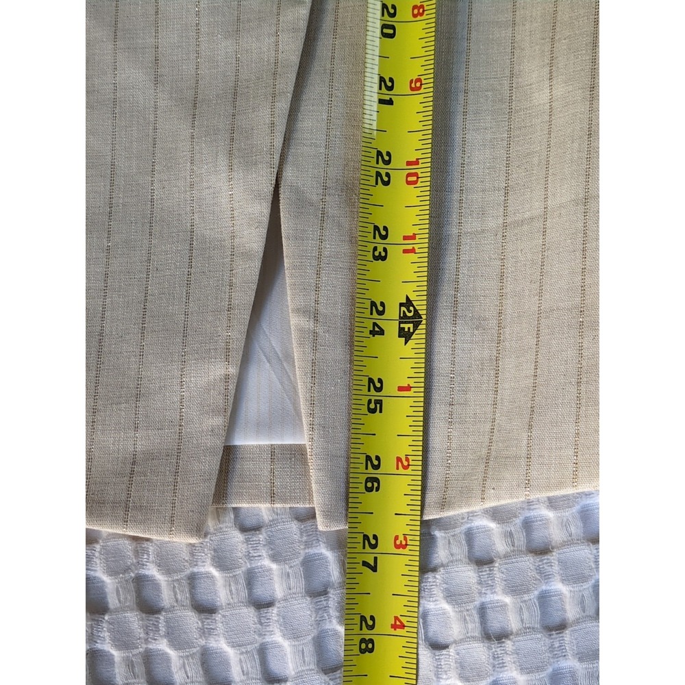 Veronica Beard Gaya Dickey Jacket Natural Gold Size 0 Business Career Metallic - Picture 11 of 15